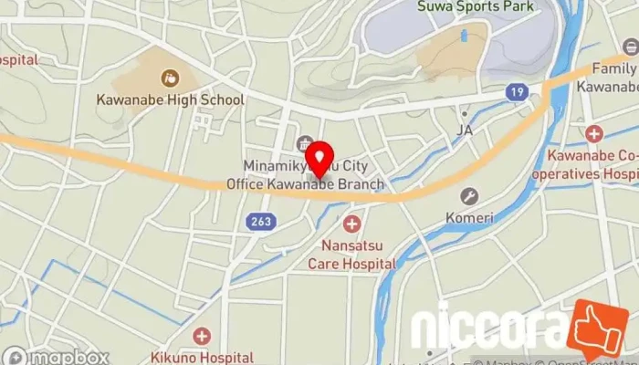 の地図 QQPC(救急パソコン) パソコン修理店, IT コンサルタント, パソコンショップ で 南九州市