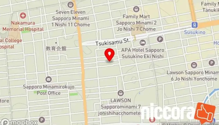 の地図 レッドムーン IT コンサルタント で 札幌市