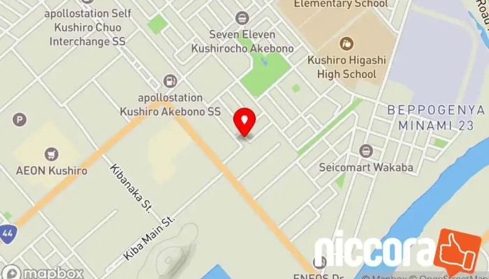 の地図 リープソン パソコン修理店 で 釧路町