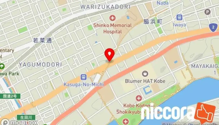 の地図 リンツコーポレーション IT コンサルタント, 企業経営コンサルタント で 神戸市