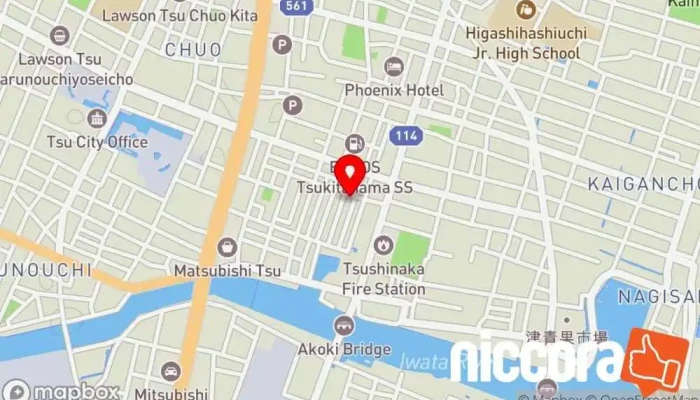 の地図 サロン集客【三重県津市】プライドワンコーポレーション IT コンサルタント で 津市
