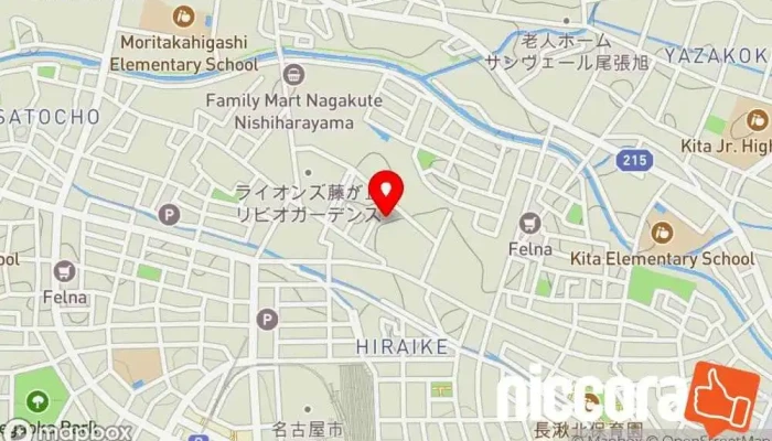 の地図 シンプルワークス株式会社 IT コンサルタント で 長久手市