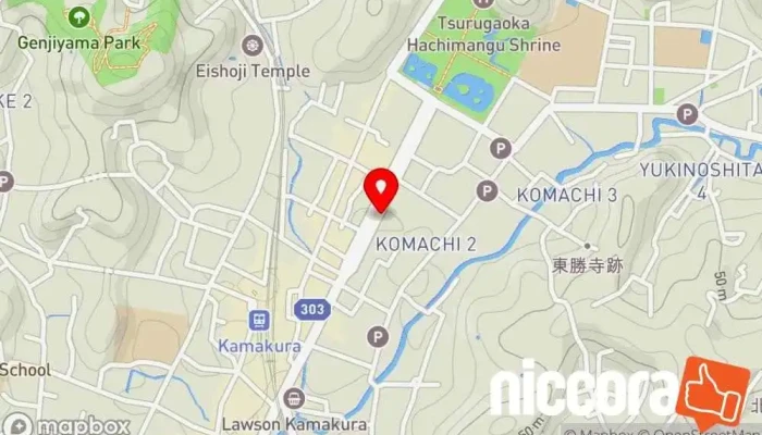 の地図 システムワークスジャパン㈱ ソフトウェア企業, コンピューター サポート、サービス で 鎌倉市
