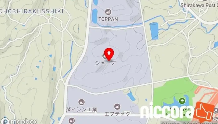 の地図 シャープ 亀山工場 製造元, 電子機器会社 で 亀山市
