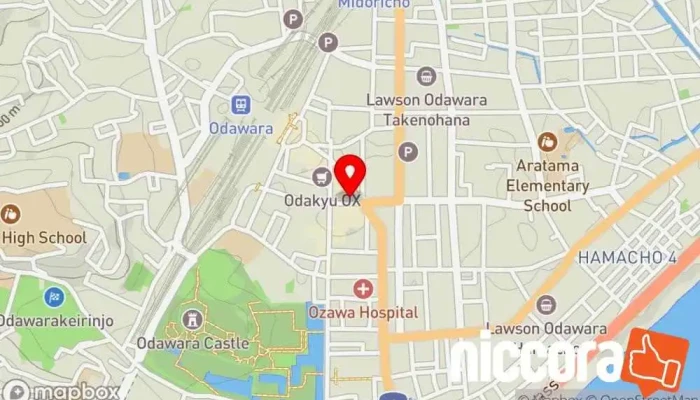 の地図 スタディPCネット 小田原校 コンピュータ教室 で 小田原市