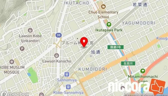 の地図 Systems Integrator with Mac 中古パソコン店, IT コンサルタント, パソコン専門店, 修理業者 で 神戸市