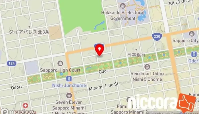 の地図 TAGインテグレーション 札幌オフィス IT コンサルタント で 札幌市
