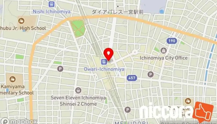 の地図 タマキ・日中ビジネスコンサルティング コンサルタント で 一宮市
