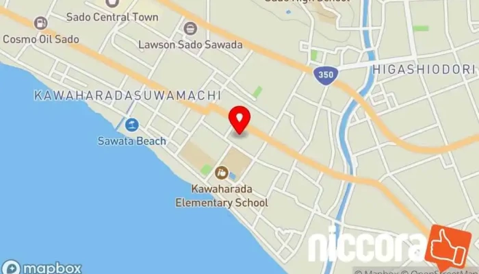の地図 taneCREATIVE株式会社 河原田オフィス IT コンサルタント で 佐渡市