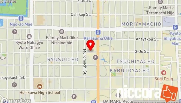 の地図 taskforce株式会社 IT コンサルタント で 京都市