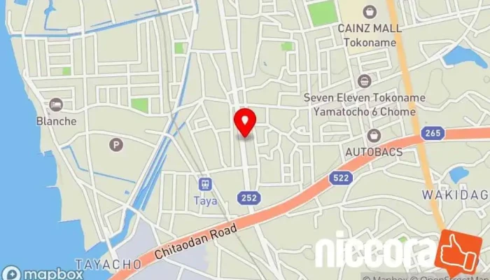 の地図 トライコープ ウェブ デザイナー, マーケティング コンサルタント で 常滑市