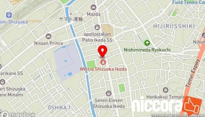 の地図 Toshi Shiriawa コンサルタント で 静岡市