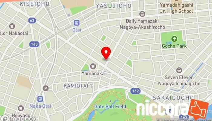 の地図 UDIC Co.,Ltd. パソコンショップ, IT コンサルタント, ソフトウェア企業 で 名古屋市