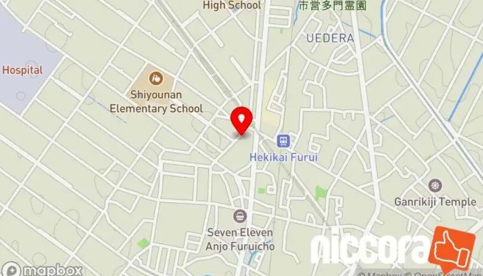 の地図 ウィズキューブ ソフトウェア企業, IT コンサルタント で 安城市