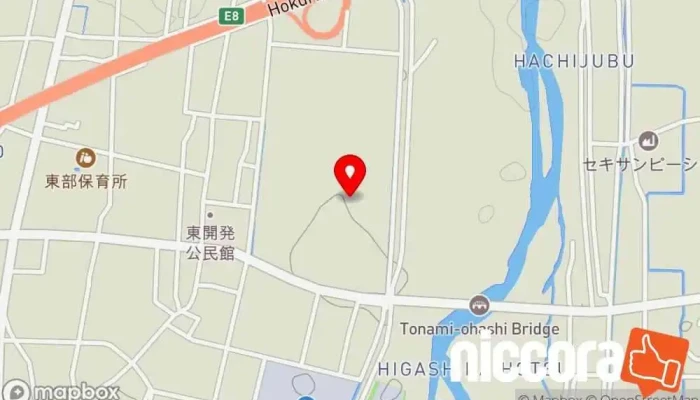 の地図 UTエイム TPSCo砺波内事務所 企業のオフィス で 砺波市