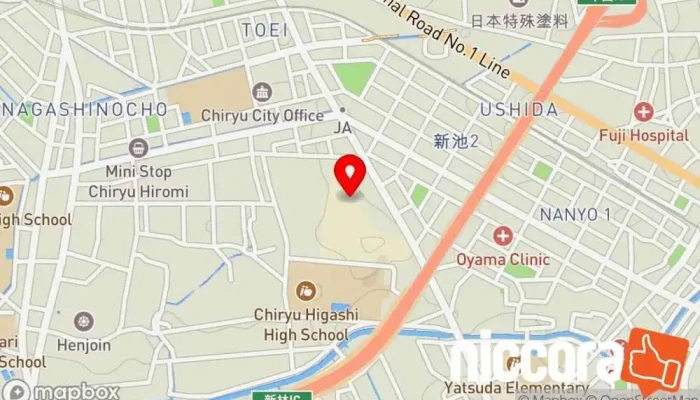 の地図 わかるとできる新電電アピタ知立校 コンピュータ教室 で 知立市