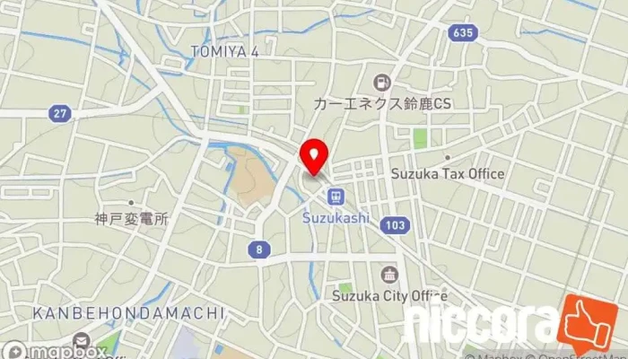 の地図 Web Solutions Japan ウェブ デザイナー, デジタル印刷サービス, グラフィック デザイナー, マーケティング エージェンシー で 鈴鹿市