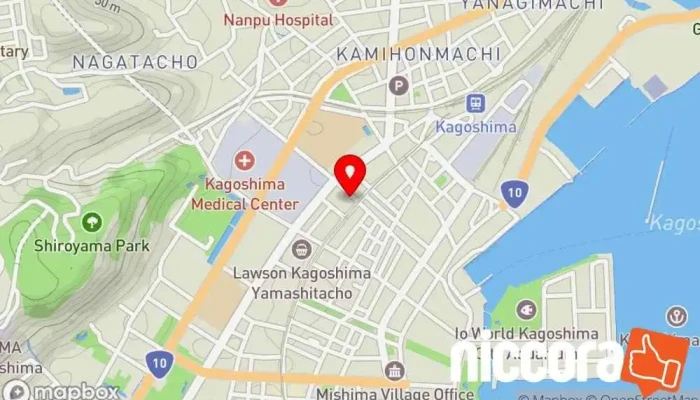 の地図 ユナイプ（外国人材雇用コンサルティング） 人材センター で 鹿児島市