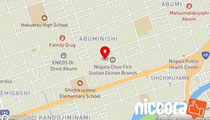 の地図 ザンシン(株) IT コンサルタント, 広告代理店, 企業経営コンサルタント, 店舗 で 新潟市