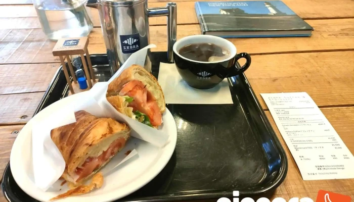 Zebra Coffee Croissant Jin Jiu Jing Ben Dian Zebura Ko Hi Andokurowatsusan Kurowatsusan - 相模原市