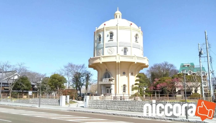 水戸市水道低区配水塔 - 水戸市